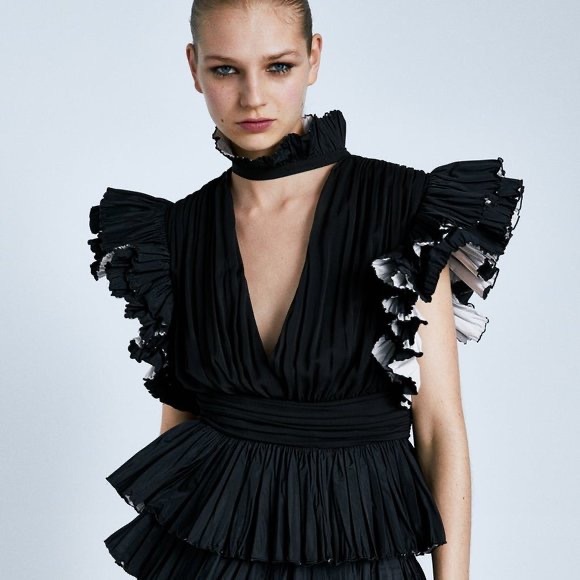 SOLD !!!!ZARA NWT LIMITED ÉDITION BLOGGER FAV TOP - Picture 4 of 10